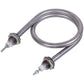 Heating element for food boiler 2500W (stainless steel) L=150mm M20 (round)