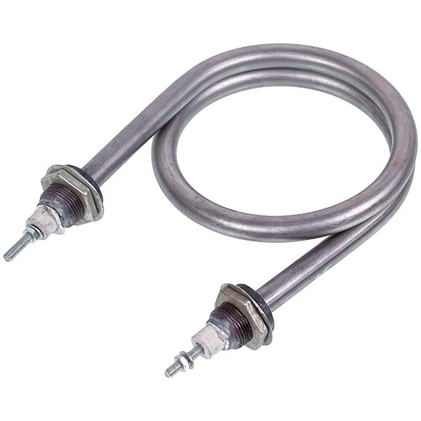 Heating element for food boiler 2500W (stainless steel) L=150mm M20 (round)
