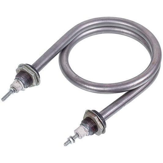 Heating element for food boiler 2500W (stainless steel) L=150mm M20 (round)