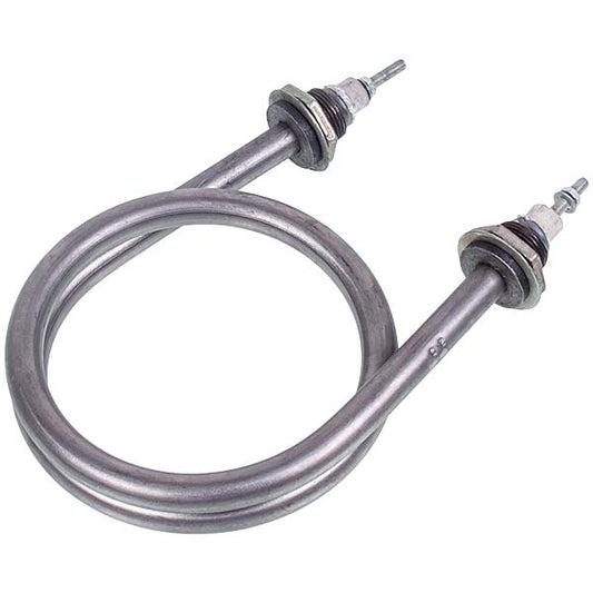 Heating element for food boiler 2500W (stainless steel) L=150mm M20 (round)