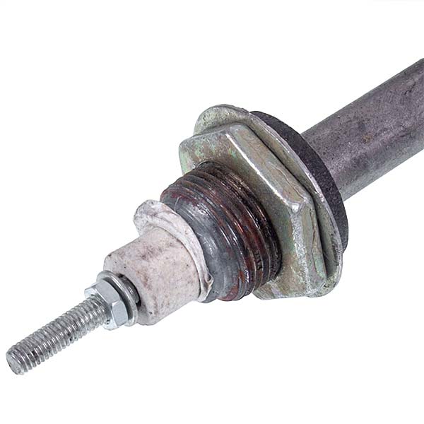 Heating element for food boiler 2500W (stainless steel) L=150mm M20 (round)