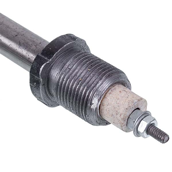 Heating element for the digester 5000W (stainless steel) L=210mm M22 (round)