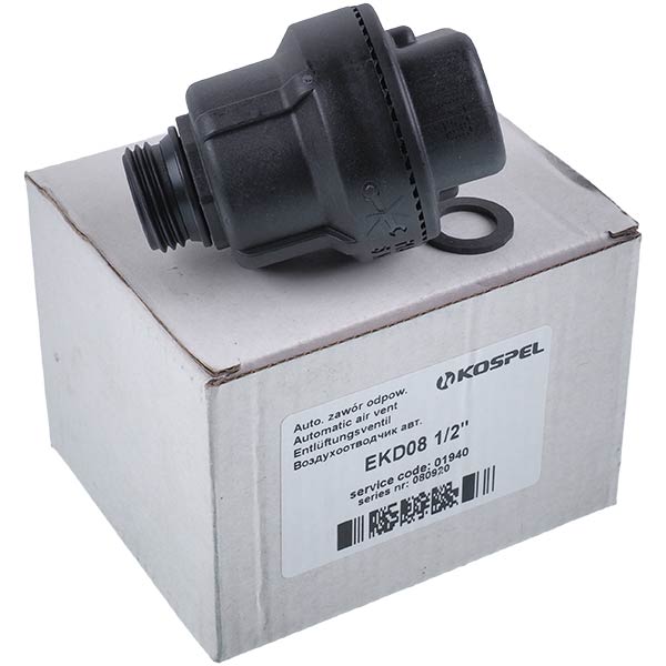 Electric Boiler Air Vent Kospel 01940 1/2'' (plastic)