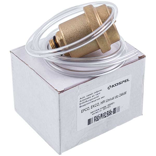 Electric Boiler Air Vent Kospel 00001 3/8'' (brass)