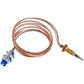 Gas Cooker Thermocouple Compatible with Smeg 948650148 L=750mm