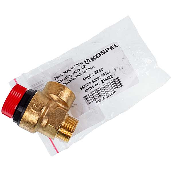 Electric Boiler Safety Valve Kospel EPCO/EKCO 00144 3 bar