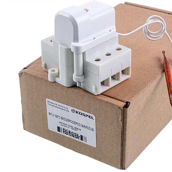 Electric Boiler Temperature Limiter Kospel 00516 WT-3 100 °C