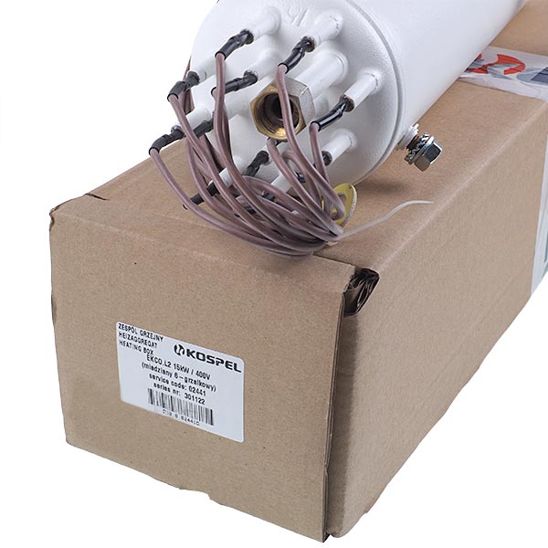 Heating Unit 15 kW (copper) for Electric Boiler Kospel EKCO.L2/L2M/R2 02441
