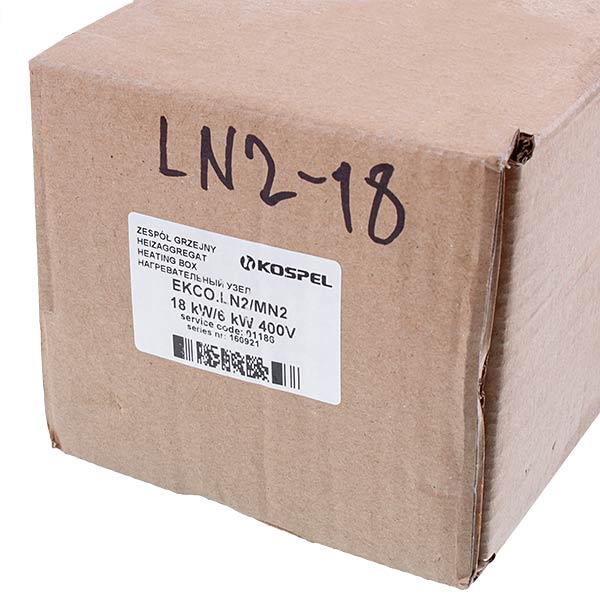 Electric Boiler Heating Unit Kospel EKCO.LN2/LN2M 01186 18 kW (stainless steel)