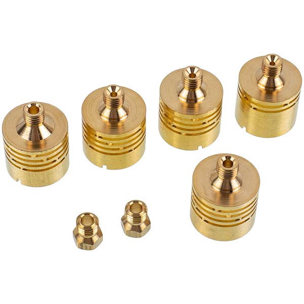 Gas Stove Burner Nozzle Set Ariston C00075027 (5 pcs.)