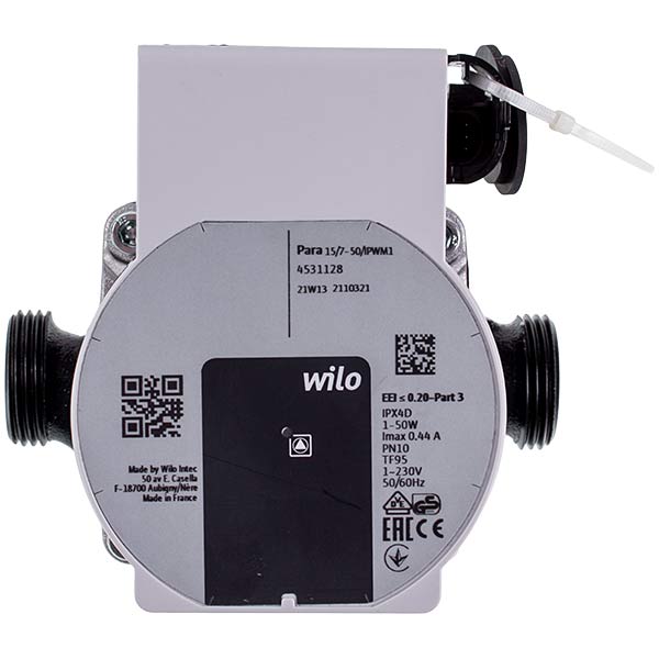 Frequency Circulation Pump Assembly Wilo Para 15-130/7-50/iPWM1-3 for Electric Boiler Kospel 02086