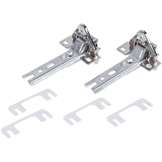 Refrigerator Door Hinges Compatible with Bosch 00268698 (Upper + Lower)