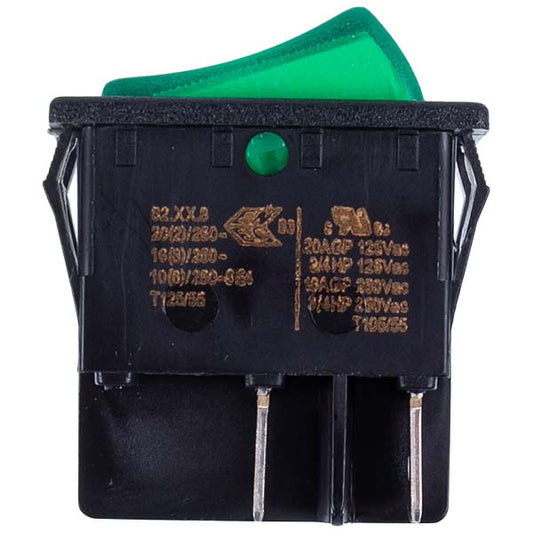 Water Heater Switch (single) KCD4 (250V, 16A), 4 contacts