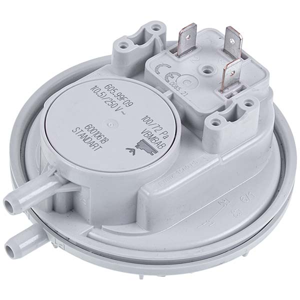 Gas-fired Boiler Air Pressure Switch (Pressostat) Beretta R01005272 Huba Control 100/72 Pa