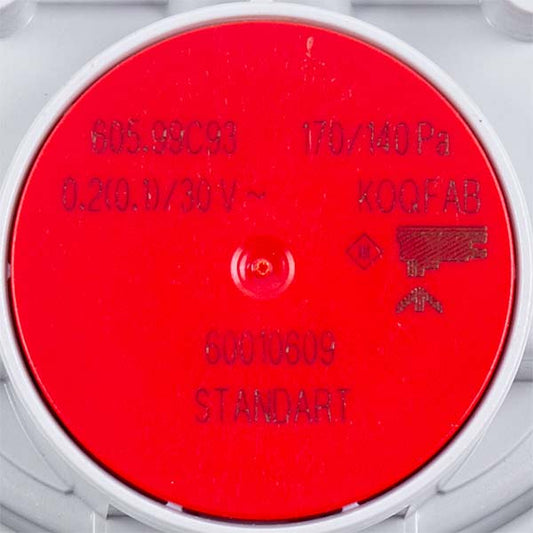Air pressure switch (Pressostat) Huba Control 170/140 Pa for gas boiler Compatible with Viessmann Vitopend 100 7817494