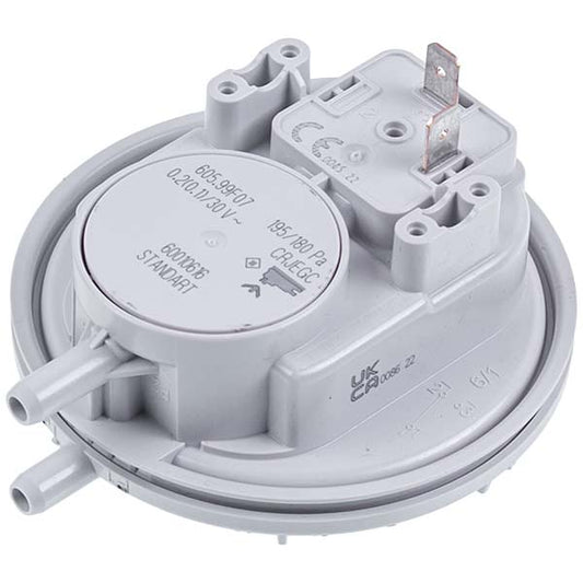 Gas-fired Boiler Air Pressure Switch (Pressostat) Compatible with Viessmann 7856835 Huba Control 195/180 Pa