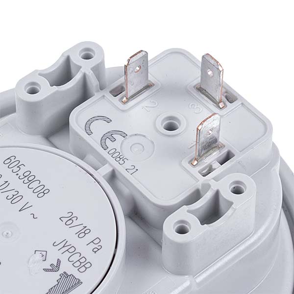 Air Pressure Switch (Pressostat) Huba Control 26/18 Pa for Gas-fired Boiler Compatible with Bosch Gas 5000/7000 ZWE/ZSC 87160127530
