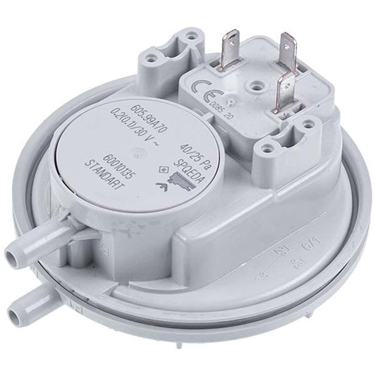 Gas-fired Boiler Air Pressure Switch (Pressostat) 20118741 Huba Control 40/25 Pa