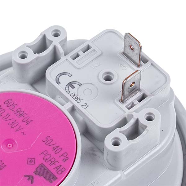 Gas-fired Boiler Air Pressure Switch (Pressostat) Fondital/Nova Florida 6YPRESSO00 Huba Control 50/40 Pa