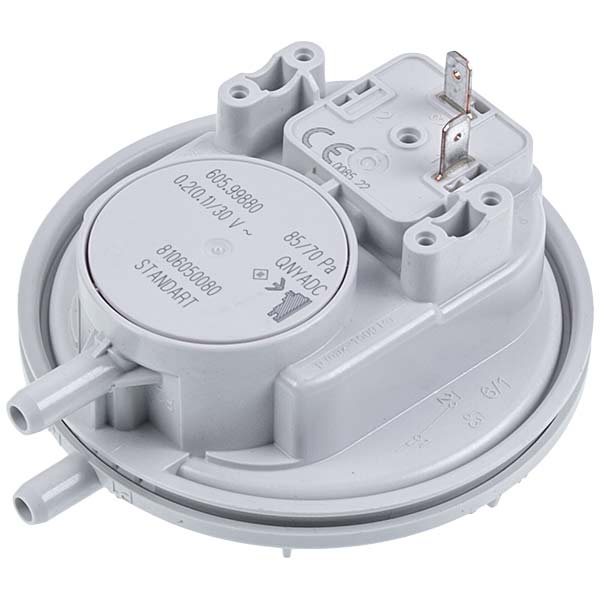 Gas-fired Boiler Air Pressure Switch (Pressostat) Compatible with Demrad D003200032 Huba Control 85/70 Pa