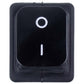 Switch 16A-250V/20A-125V 4 Contacts (Universal) Black