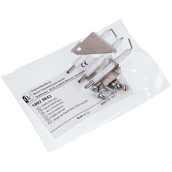 Ignition and Ionization Electrodes for Gas-fired Boiler Buderus Logamax U044, U052, U054 19928643