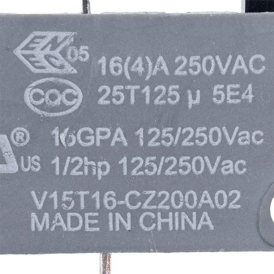 Microswitch with housing for gas boiler Biasi Nova Parva, Solar M90, Parva Comfort M32 BI1011505