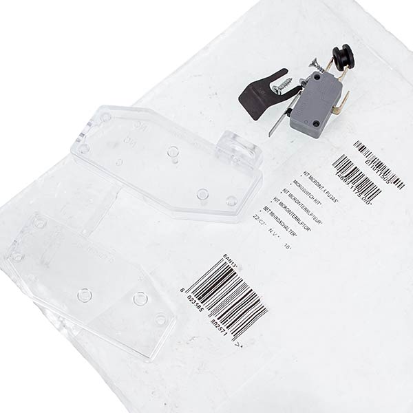 Microswitch with housing for gas boiler Biasi Nova Parva, Solar M90, Parva Comfort M32 BI1011505