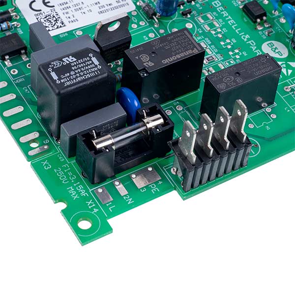 Control board B&P HDIMSG09-SA01 for gas boiler Biasi Rinnova, Inovia M290 BI2225100