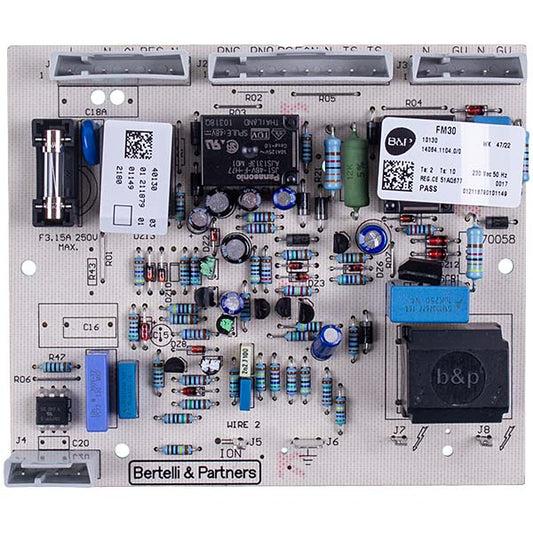 Ignition board B&P FM30 for gas boiler Biasi Nova Parva M90 (turbo), Romstal Solar M90 BI1305101