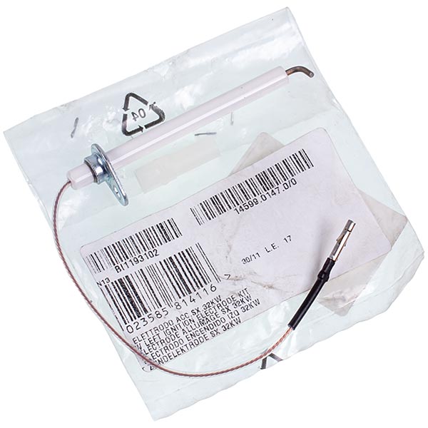 Ignition Electrode (left) for Gas Boiler Biasi Delta M97, Garda M90E/F, Riva Compact M90E/F BI1193102