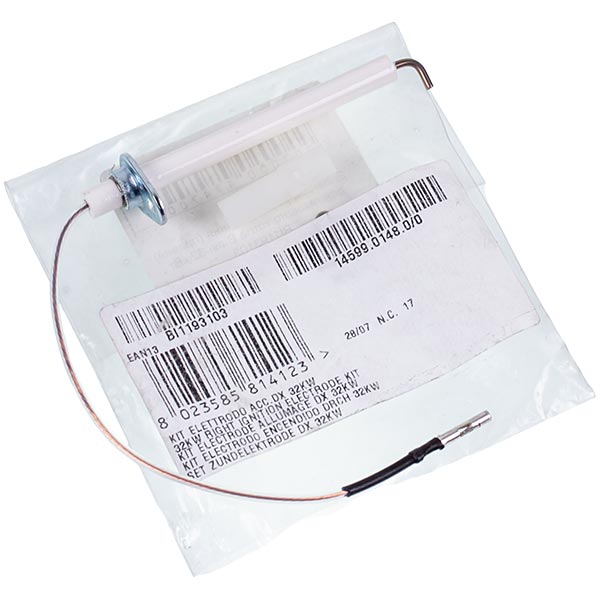 Ignition Electrode (right) for Gas Boiler Biasi Delta M97, Garda M90E/F, Riva Compact M90E/F BI1193103