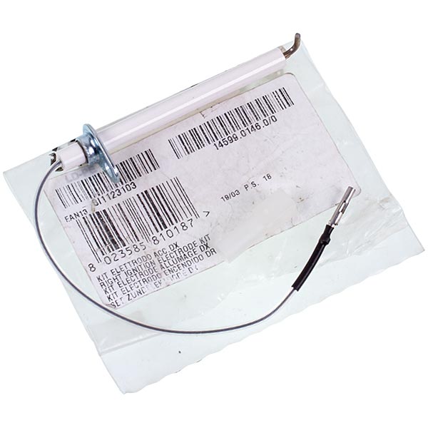 Ignition Electrode (right) for Gas Boiler Biasi Delta M97, Nova Parva M290, Parva Comfort M32, Control BI1123103