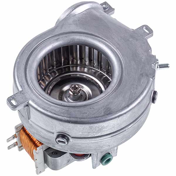 Fan Fime VGR0168411 60 W for Gas-fired Boiler Compatible with Ariston Genus, Genus Evo, Chaffoteaux Talia 35 kW 65105042