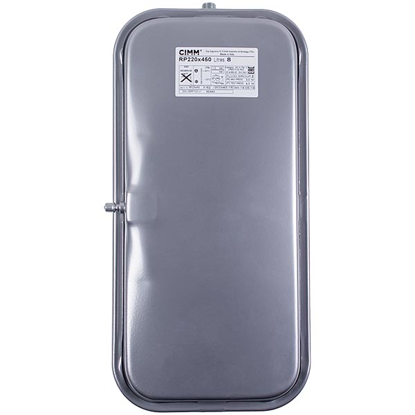 Expansion Tank CIMM 8 l 3/8'' for Gas Boiler Compatible with Fondital Antea, Minocra, Nova Florida Delfis, Nibir 6VASOESP23