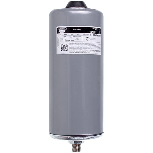 Expansion Tank 2 l 1/2'' for Gas-fired Boiler Compatible with Buderus Logamax U054, GB172 8716745490