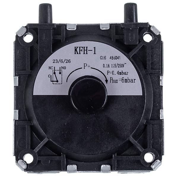 Gas-fired Boiler Air Pressure Switch (Pressostat) Baxi/Westen P=0,4 mbar