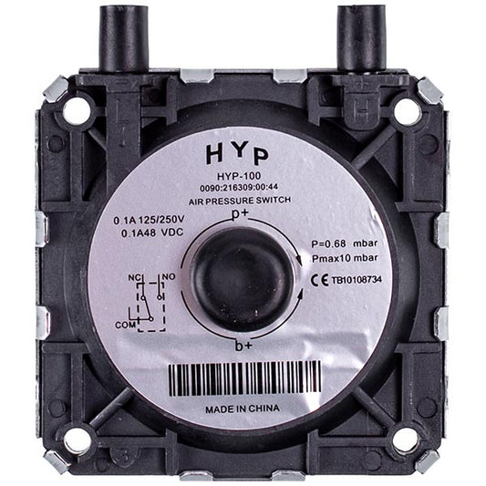 Air pressure switch (Presostat) P=0,68 mbar for gas boiler Compatible with Baxi/Westen 628610