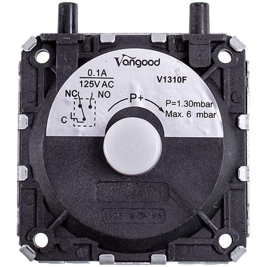 Air pressure switch (Presostat) P=1,3 mbar for gas boiler Compatible with Termet Elegance 1010.95.10.00
