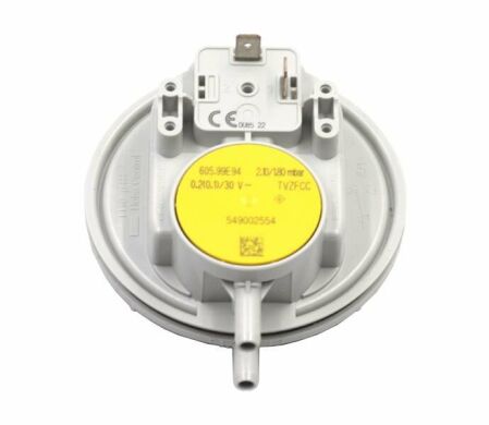 Air Pressure Switch (Presostat) P=1,8 mbar for Gas Boiler Compatible with Italtherm Smart 25F 549002554