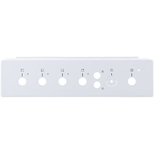 Front panel for gas stove Electrolux 3428410090 white