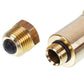 Gas-fired Boiler Auto Air Vent Afriso 3/8'' with shut-off valve 1/2'' (universal) 7773510