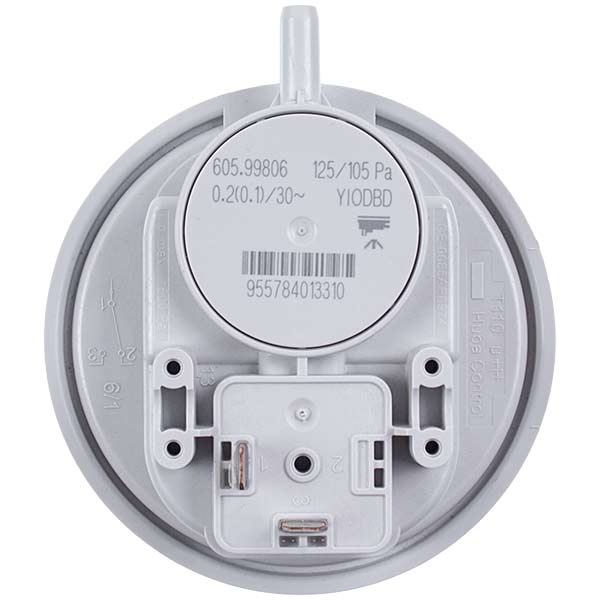 Gas-fired Boiler Air Pressure Switch (Pressostat) Compatible with Viessmann A1JB/A1HB Huba Control 125/105 Pa