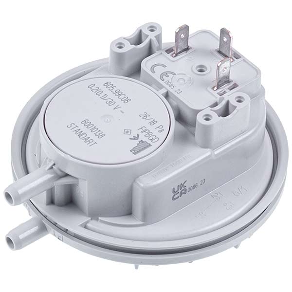 Air Pressure Switch (Pressostat) Huba Control 26/18 Pa for Gas-fired Boiler Compatible with Junkers Ceraclass ZWE/ZS 8716012753