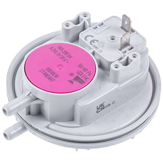Gas-fired Boiler Air Pressure Switch (Pressostat) R20063584 Huba Control 50/40 Pa