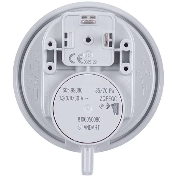 Gas-fired Boiler Air Pressure Switch (Pressostat) Compatible with Demrad 3003200032 Huba Control 85/70 Pa