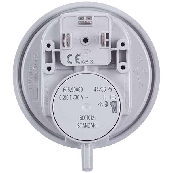 Gas-fired Boiler Air Pressure Switch (Pressostat) Compatible with Immergas 1.012849 Huba Control 44/36 Pa