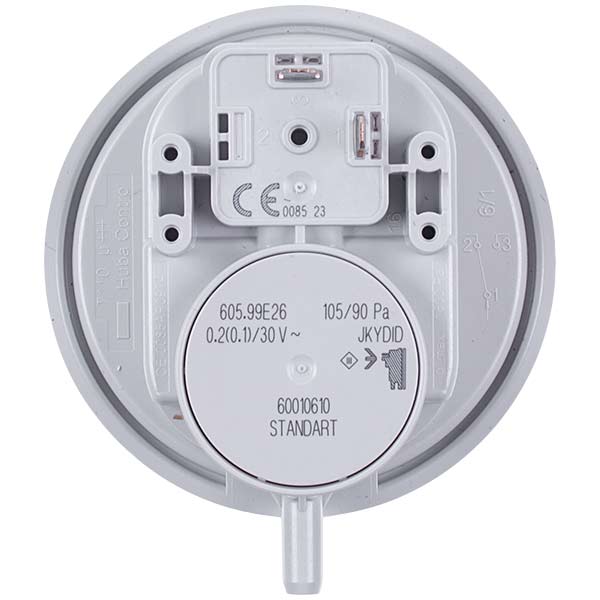 Gas-fired Boiler Air Pressure Switch (Pressostat) Huba Control 105/90 Pa Compatible with Vaillant Tubo MAX/TEC 0020213172