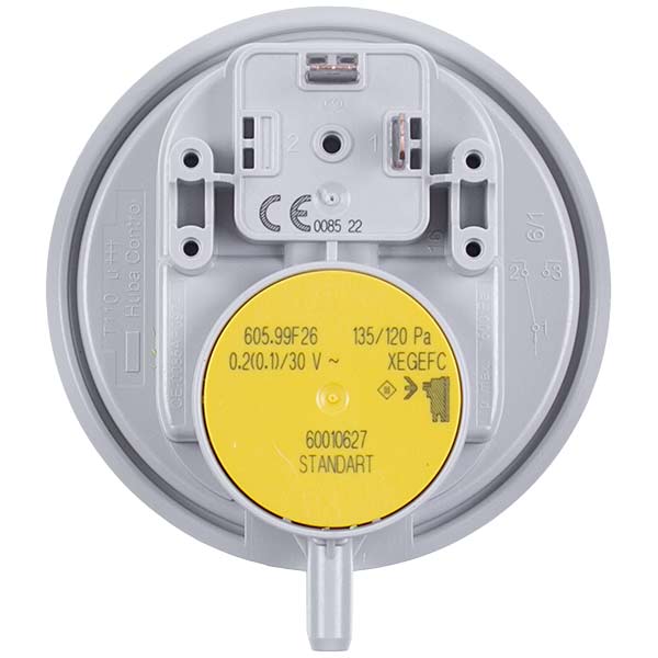 Gas-fired Boiler Air Pressure Switch (Pressostat) Vaillant 050557 135/120 Pa