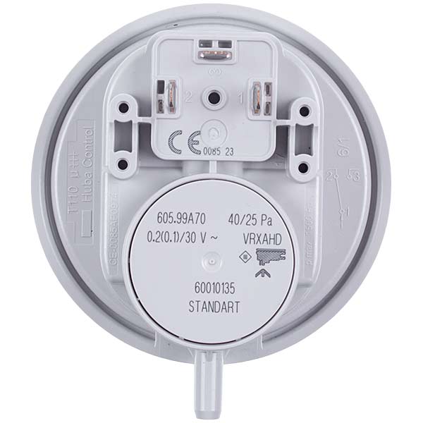 Gas-fired Boiler Air Pressure Switch (Pressostat) 3003202405 Huba Control 40/25 Pa